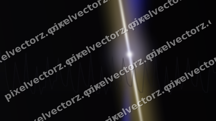 Glowing neon chart background in blue and purple