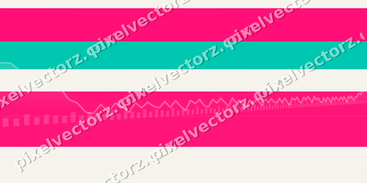 Soft pastel chart background in pink and orange