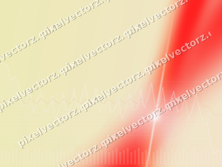 Soft pastel chart background in red and orange