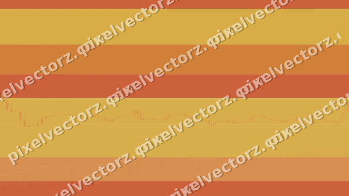 Soft pastel chart background in orange and amber