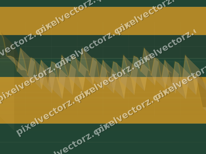 Soft pastel chart background in amber and dark green