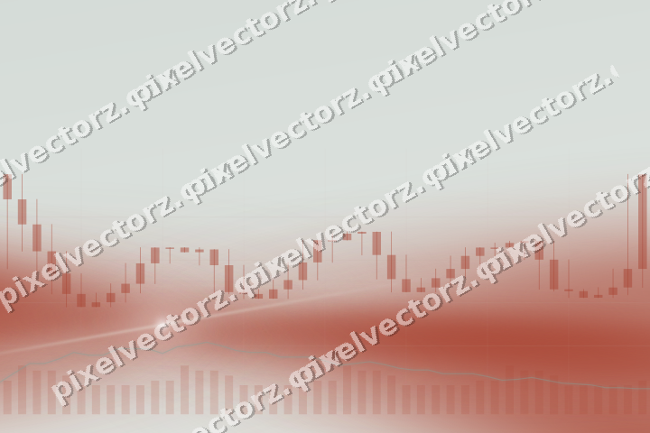Soft pastel chart background in red and orange