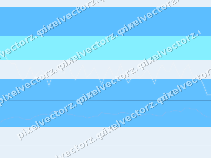 Glowing neon chart background in cyan and blue