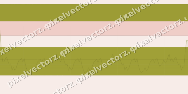 Glowing neon chart background in yellow and red