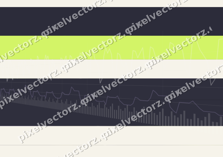 Glowing neon chart background in blue and purple