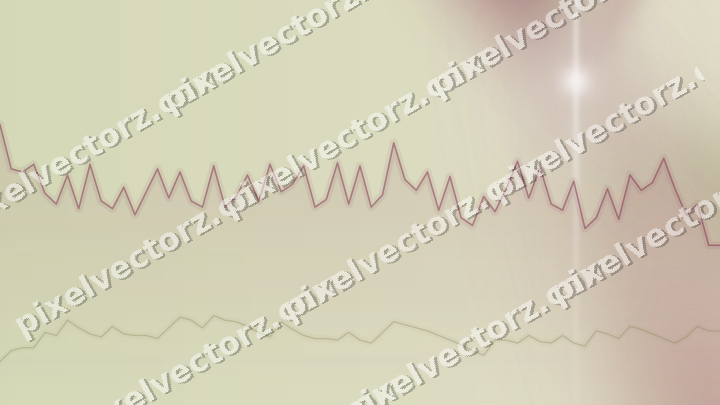 Soft pastel chart background in dark pink and yellow