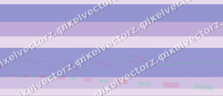 Glowing neon chart background in purple and blue