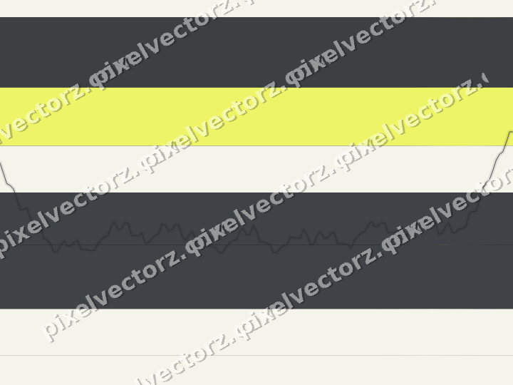 Glowing neon chart background in blue and yellow