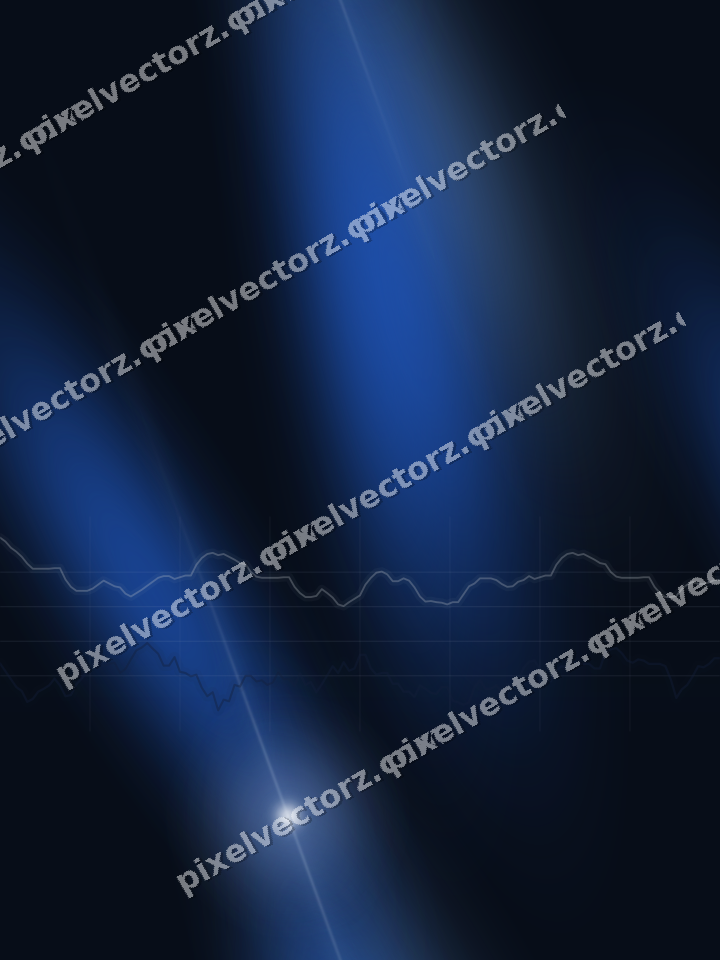 Nahtloser Neon Diagramm Hintergrund in Blau