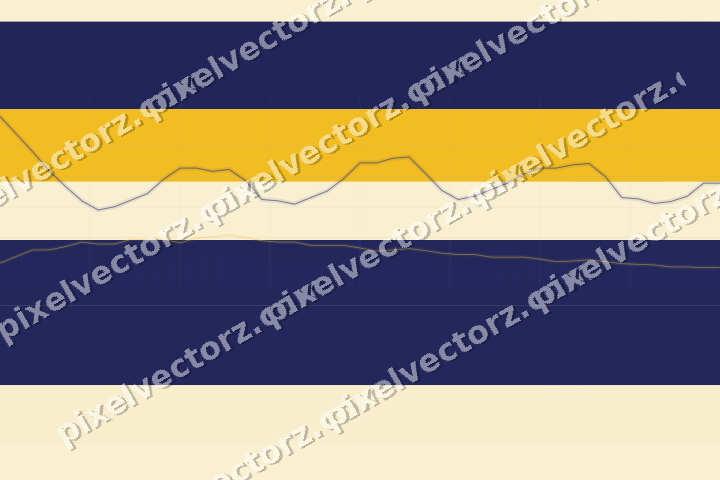 Soft pastel chart background in dark blue and amber