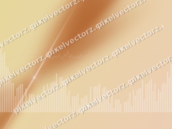 Soft pastel chart background in orange and teal