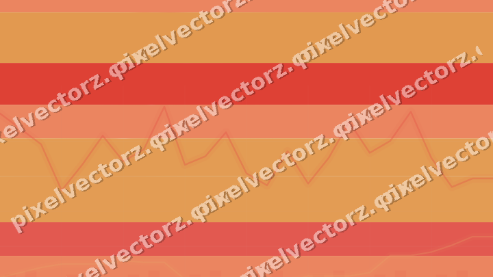 Soft pastel chart background in red and orange
