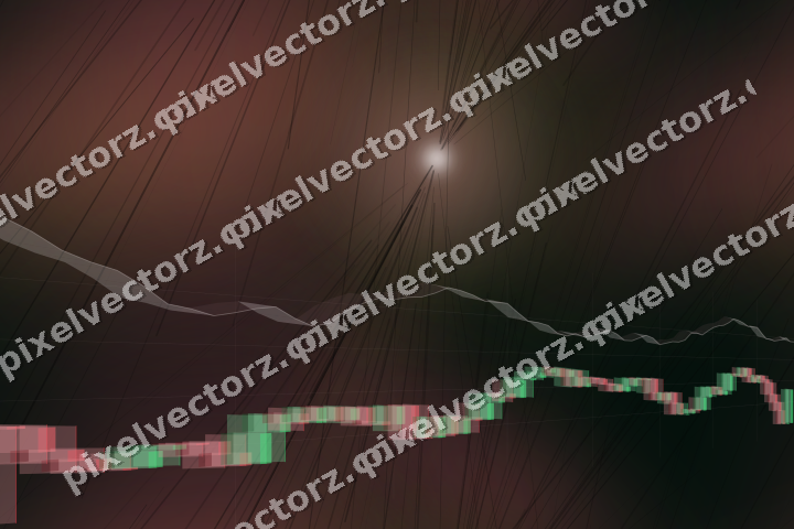 Nahtloser Neon Diagramm Hintergrund in Rosa und Bernstein