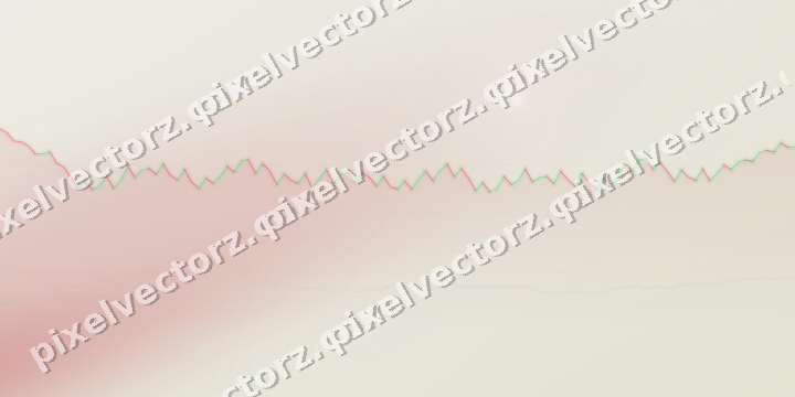 Soft pastel chart background in red and pale amber