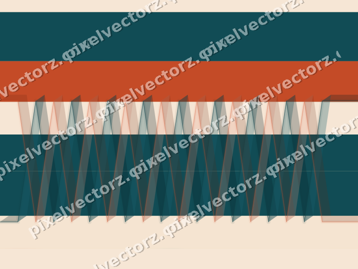 Soft pastel chart background in dark teal and orange