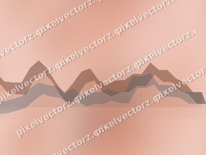 Nahtloser Pastell Diagramm Hintergrund in Orange und Türkis