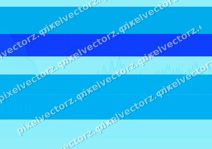 Soft pastel chart background in cyan and teal