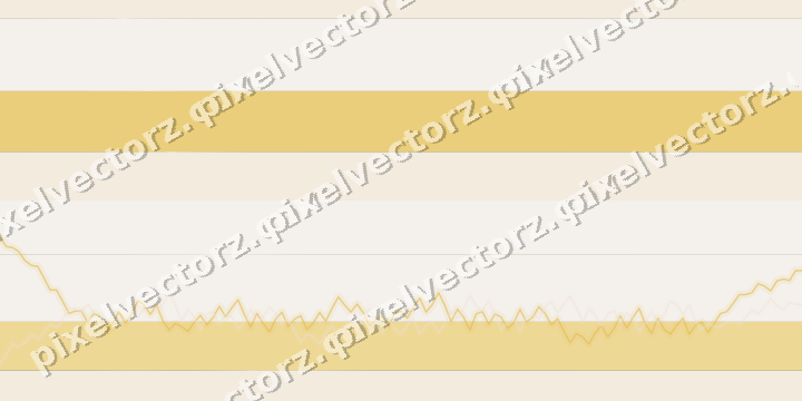 Glowing neon chart background in amber and pale orange
