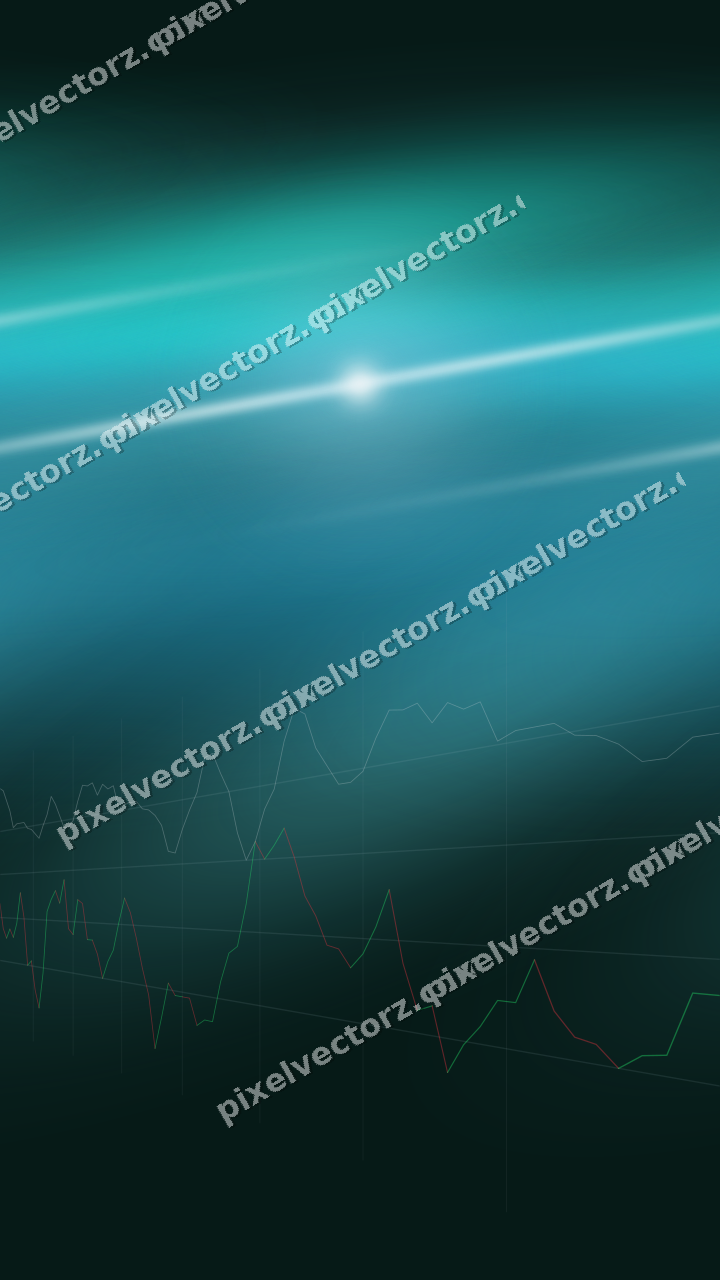 Nahtloser Neon Diagramm Hintergrund in Türkis und Petrol