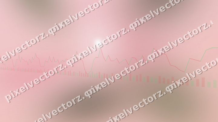 Soft pastel chart background in pink and dark lime