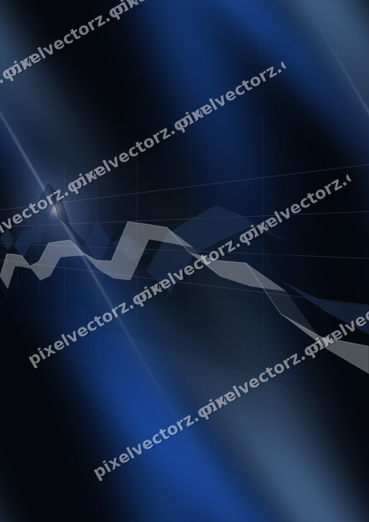 Nahtloser Neon Diagramm Hintergrund in Blau