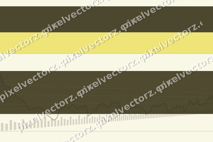 Glowing neon chart background in amber and yellow