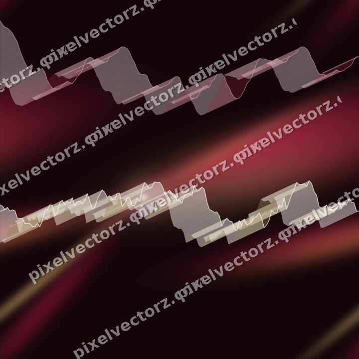Nahtloser Neon Diagramm Hintergrund in Rosa und Bernstein