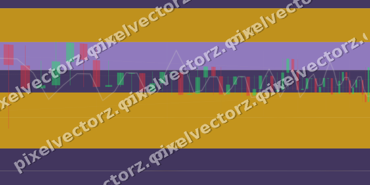 Soft pastel chart background in amber and purple