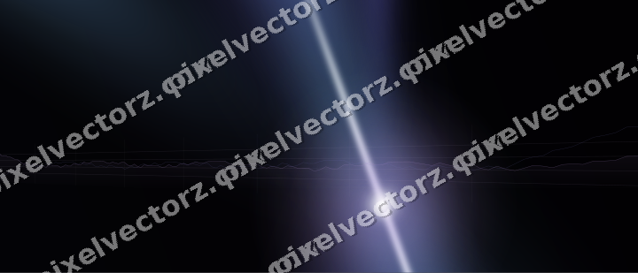 Glowing neon chart background in purple and blue