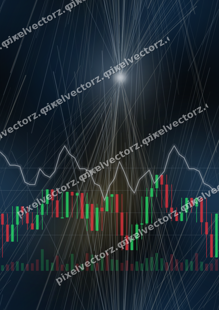 Nahtloser Neon Diagramm Hintergrund in Blau und Bernstein