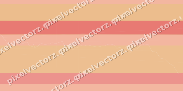Glowing neon chart background in red and orange