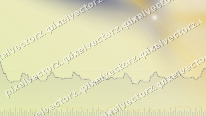 Soft pastel chart background in dark blue and amber