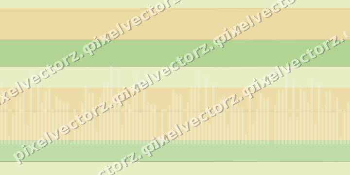 Glowing neon chart background in lime and yellow