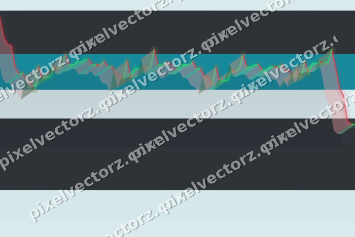 Soft pastel chart background in teal and pale cyan