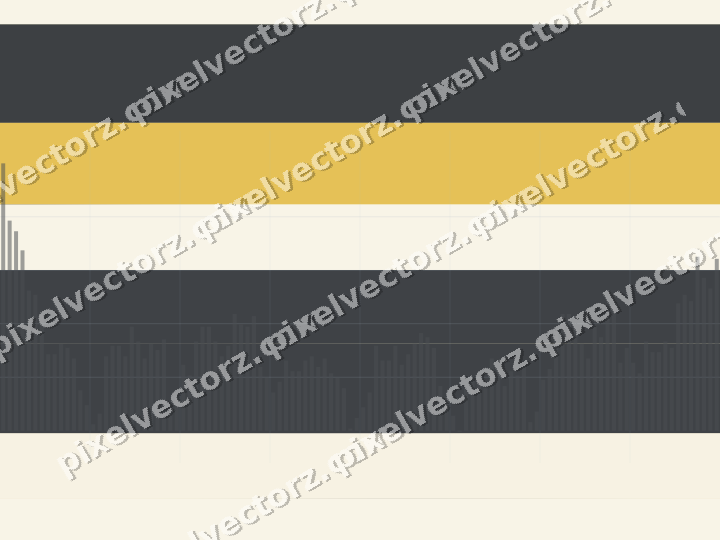 Soft pastel chart background in amber and grey