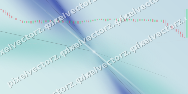 Soft pastel chart background in blue and cyan