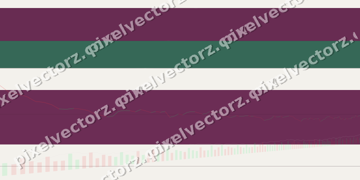 Glowing neon chart background in dark magenta and pink