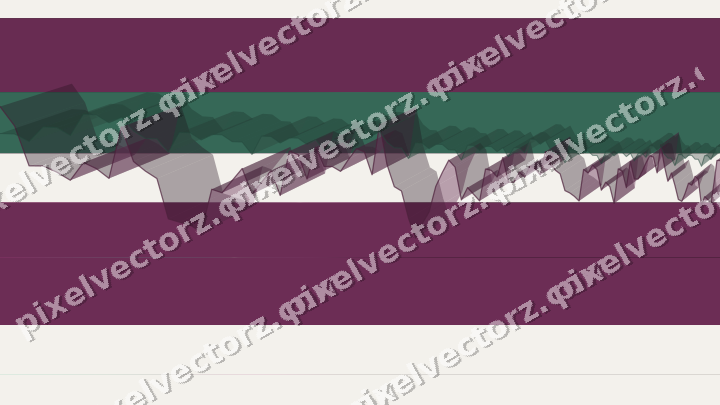 Glowing neon chart background in magenta and pink