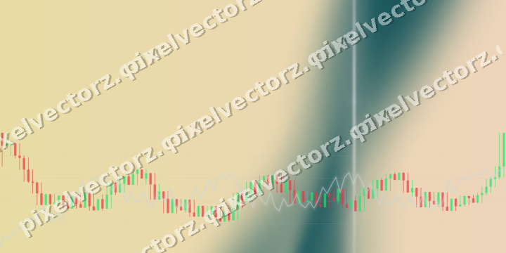 Soft pastel chart background in dark teal and orange