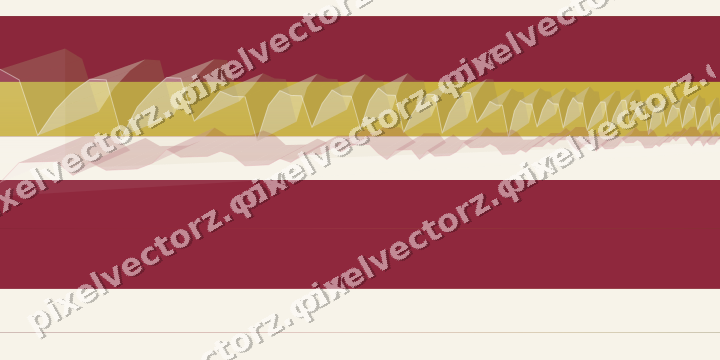 Glowing neon chart background in pink and red