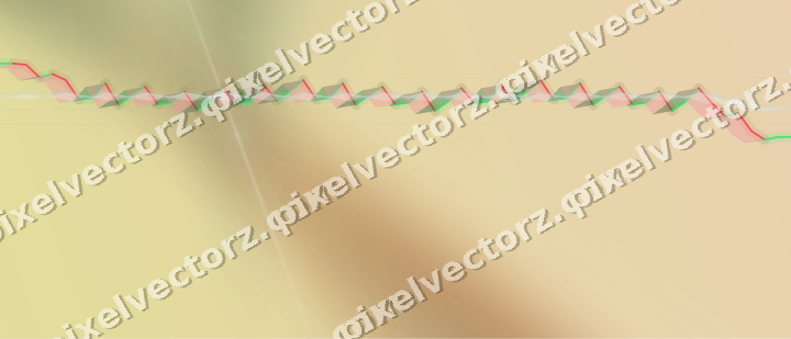 Soft pastel chart background in dark green and orange