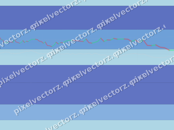 Glowing neon chart background in blue and cyan
