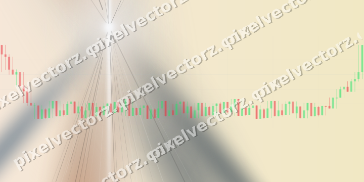 Soft pastel chart background in blue and orange