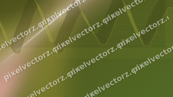 Glowing neon chart background in yellow and red