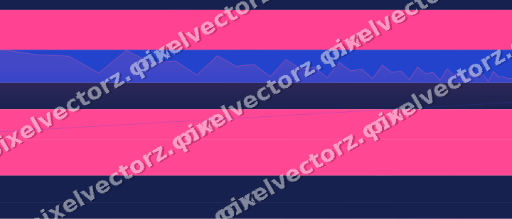 Soft pastel chart background in pink and blue