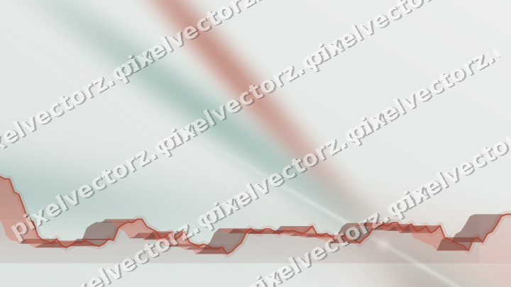 Soft pastel chart background in red and orange