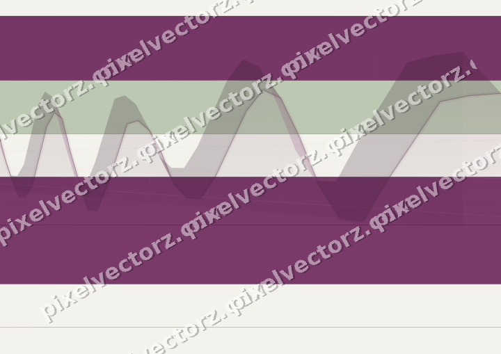 Glowing neon chart background in magenta and lime