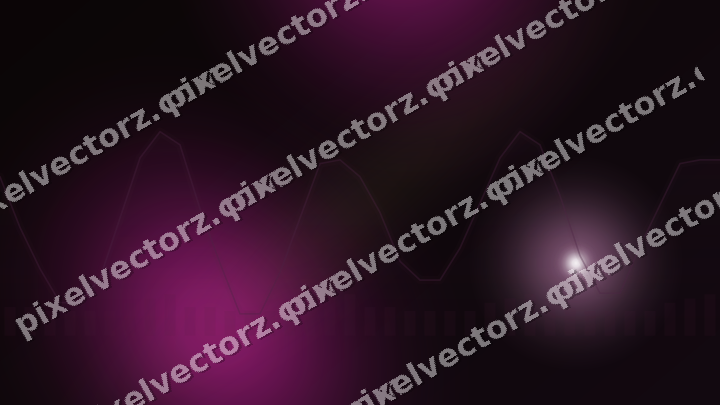 Glowing neon chart background in magenta and lime
