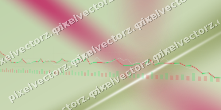 Soft pastel chart background in lime and pink
