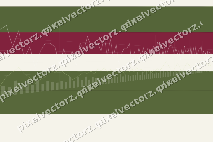 Glowing neon chart background in lime and pink